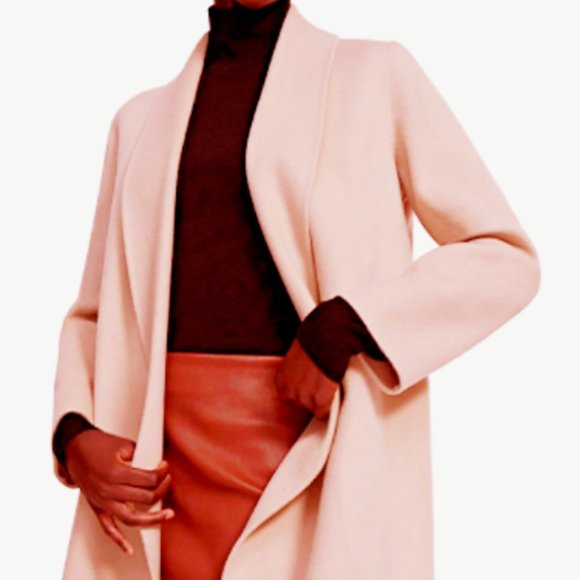NWT Theory Shawl Sileena wool and cashmere coat jacket - Picture 1 of 4